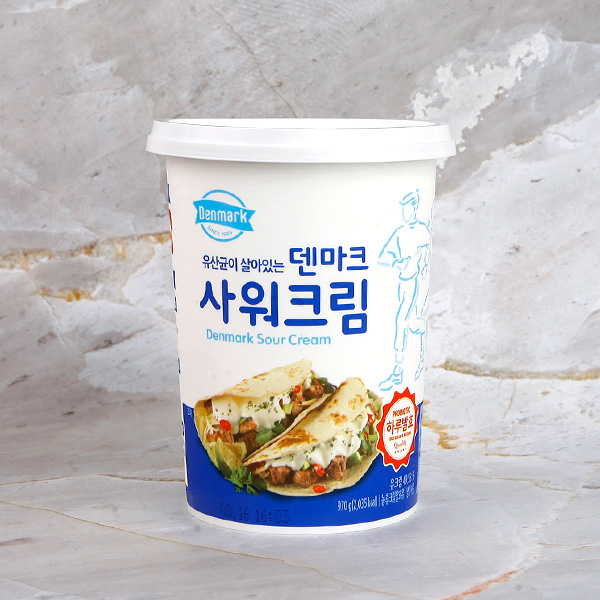 덴마크우유 샤워크림 970G/사워크림]